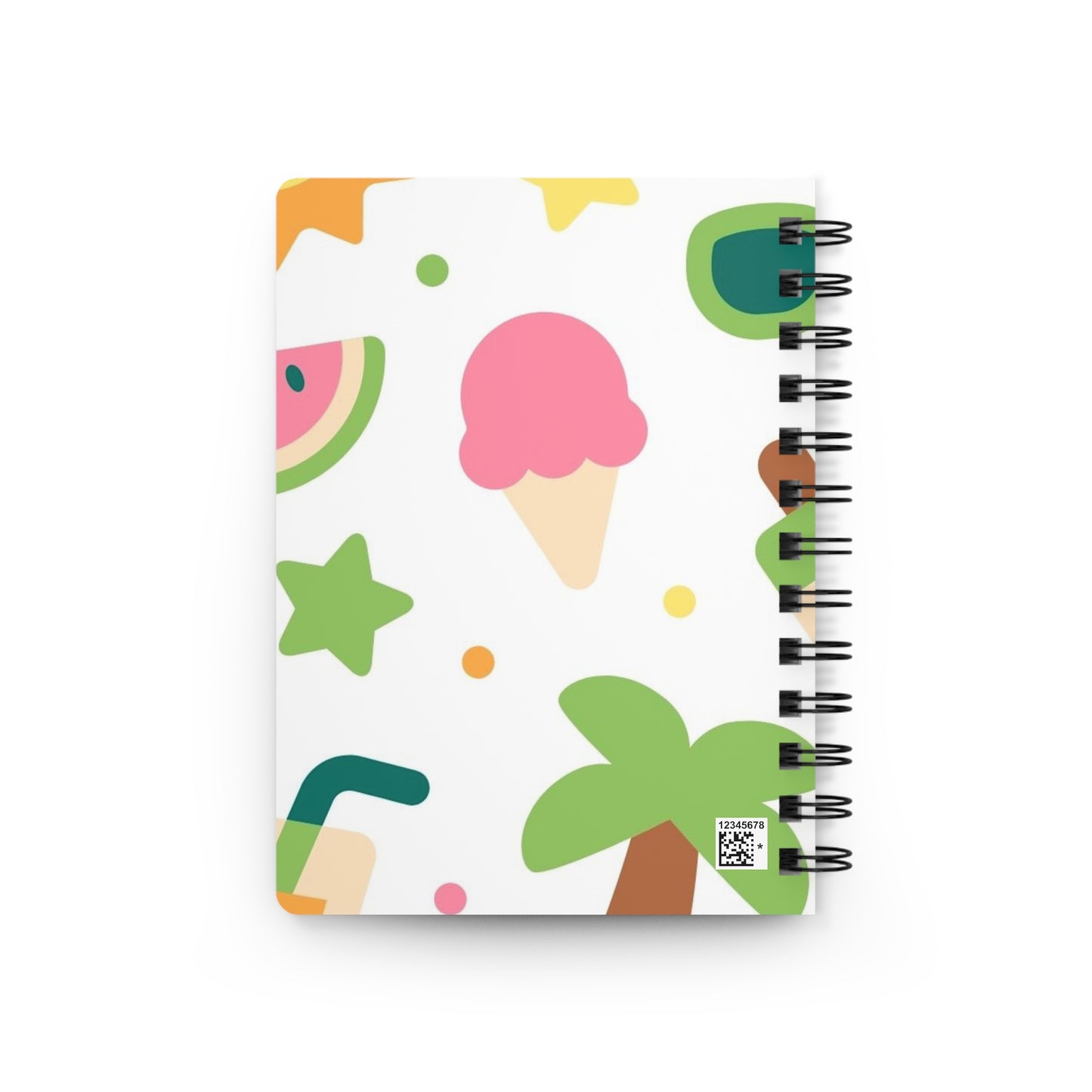 Sunny Days Spiral Bound Journal | Fun Summer Notebook, Cute Journal for Kids, Note-taking Journal, Creative Writing Gift, School Supplies