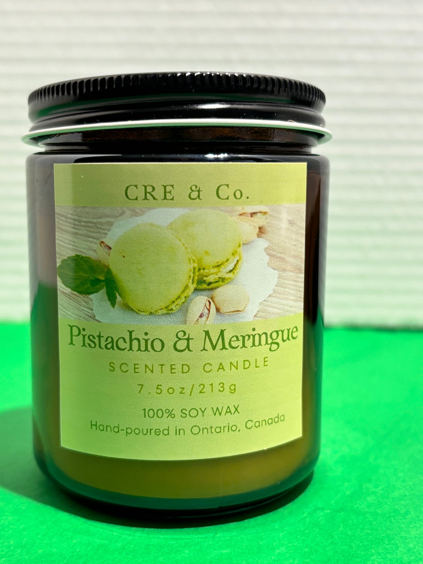 Pistachio & Meringue Scented Candles