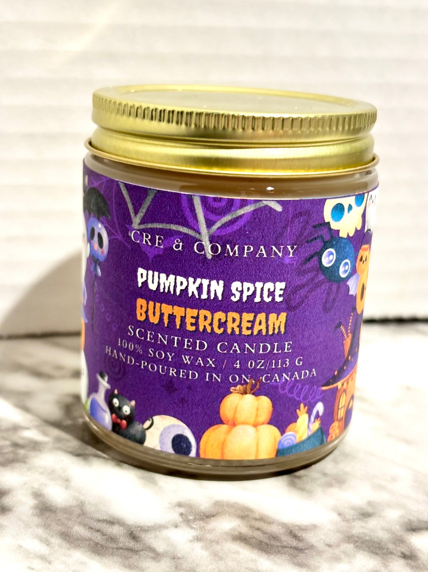 4 oz Scented Candle for Halloween