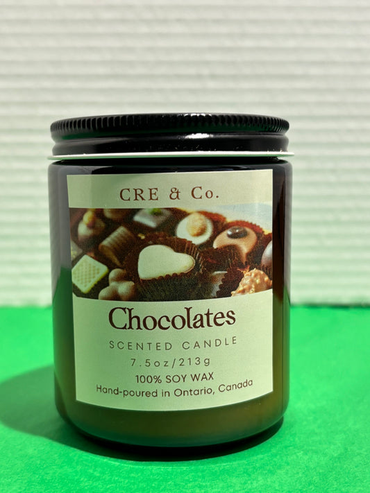 Chocolates Scented Candle