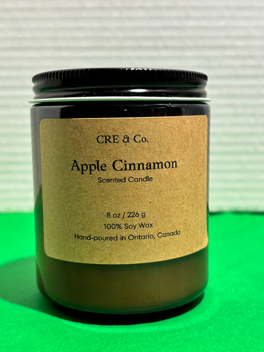 Apple Cinnamon Scented Candle