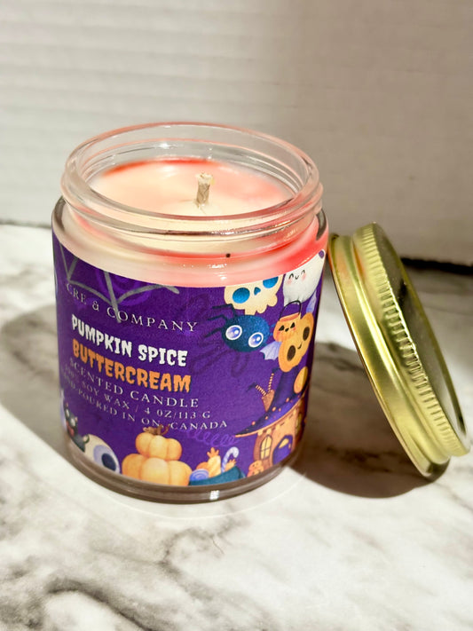 4 oz Scented Candle for Halloween